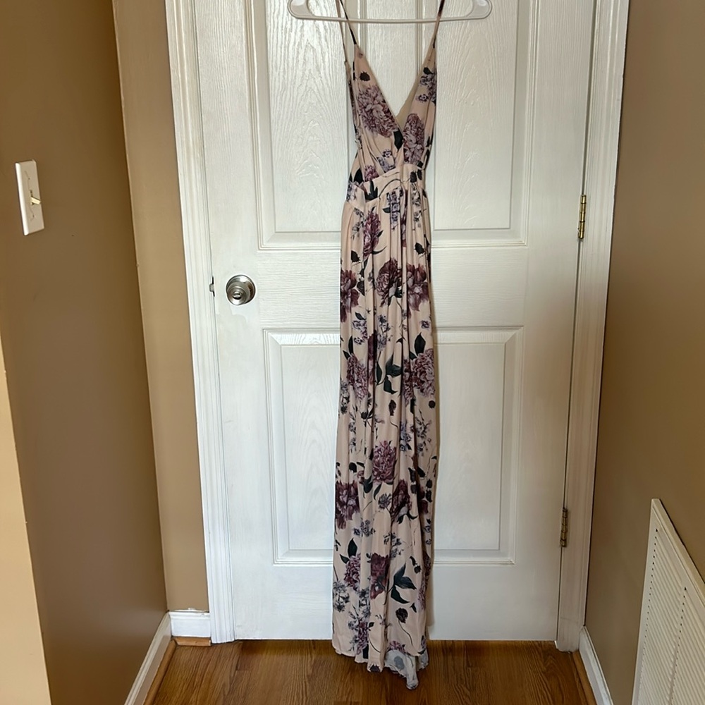 Floral Dress floor length
